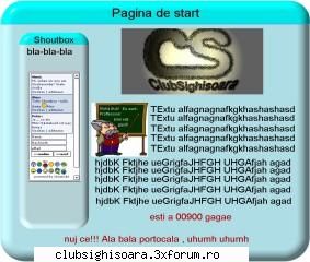Adresa de site a hubului ! - Asa as vrea sa fac siteul , numa ca nu pot :-( - Anunturi!!!
